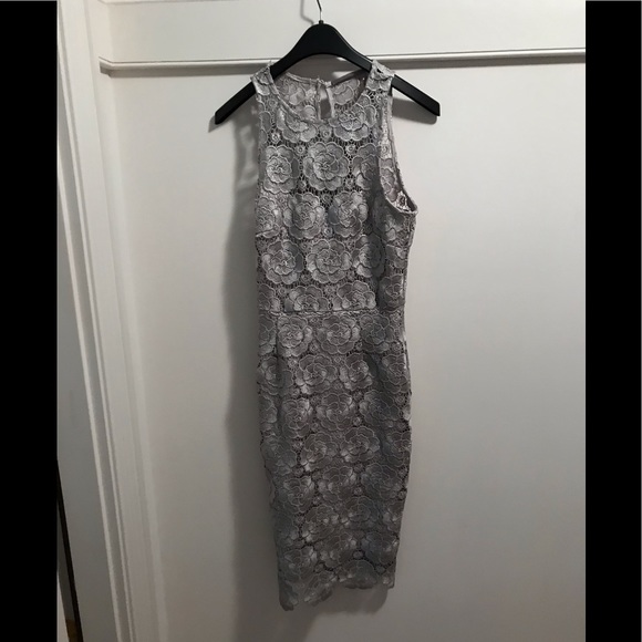 NWT BHLDN Emmeline Dress Grey sz 6 - Picture 4 of 13